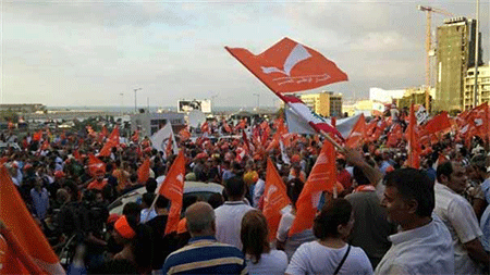 Los simpatizantes de Michel Aoun invaden la Plaza Central de Beirut